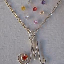Handmade Custom Made Initial Necklace With..