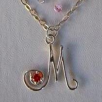 Handmade Custom Made Initial Necklace With..